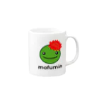 Mikuy_Flowerのモフミン RED Mug :right side of the handle