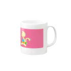 いざよい ふたばりーのお店のいざよいフレンズ　ニアちゃん Mug :right side of the handle