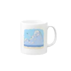 Rikusanの夏空 Mug :right side of the handle