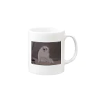 guntemaniaの鳥獣戯画の犬 Mug :right side of the handle