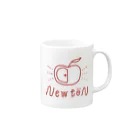 魚MURDERS公式SHOPのNewtoN Mug :right side of the handle