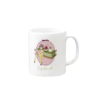 ERIMO–WORKSのSweets Lingerie Mug "Pistachio Cake" 머그컵の取っ手の右面