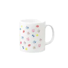 けらりのらびばにこりす Mug :right side of the handle