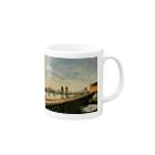 猫ぱんち５秒前のDaiba Sunset Mug :right side of the handle