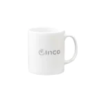 incoのinco Mug :right side of the handle