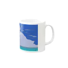 リツ＠お仕事受付中のlonely summer Mug :right side of the handle