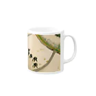 世界の絵画アートグッズの川合玉堂《早乙女》 Mug :right side of the handle