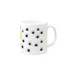 ピヨズカンパニーのにぎりめしまぐ Mug :right side of the handle