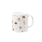 つくも舎の懐かしのお菓子 Mug :right side of the handle