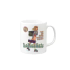 nidan-illustrationの"ROLLER EATS" Mug :right side of the handle