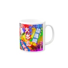ネルネルテルネのネルネルテルネ競馬部 Mug :right side of the handle