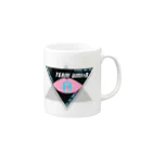 Team海男Umi-OのTeam海男スローガン＆メイソン Mug :right side of the handle