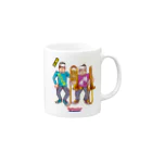 otoshimono-music shopのデコントラ野郎たち Mug :right side of the handle