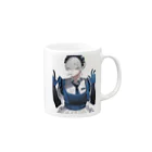 さくしゃ2の学園祭をサボっている男 Mug :right side of the handle