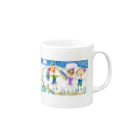 おもしろストアのfamilly Mug :right side of the handle