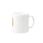 mebaruのらいおんちゃん Mug :right side of the handle