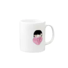 ふうか🎀ミスiD2021のぷうちゃん　 Mug :right side of the handle