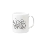 Juneのズキュン Mug :right side of the handle