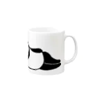 ヒフミヨイのねパンダ Mug :right side of the handle