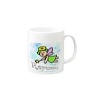 レプラカンのお店のレプラカン Mug :right side of the handle