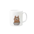 kohazouのたぬきのケーキ Mug :right side of the handle