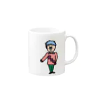 ◆marika◆のBOY Mug :right side of the handle