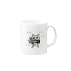 ◆ZUEの孤高の戦士 Mug :right side of the handle