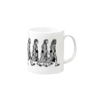 ikinagraphieのBE A MAN Mug :right side of the handle