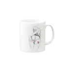 RITZのアジトの" Siri＂Begoniatattoo Mug :right side of the handle