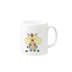 あにまるshopのよくばりりすとナッツ Mug :right side of the handle