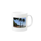 夢工房のThe Hawaii Mug :right side of the handle