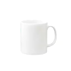 orumsのクリームソーダ ブルー Mug :right side of the handle