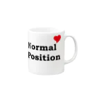 スタジオMのNormal Position マグカップの取っ手の右面