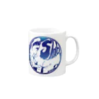 青月のS-lab art Mug :right side of the handle