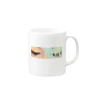 Ｍ✧Ｌｏｖｅｌｏ（エム・ラヴロ）の赤いくちびる💋（横） Mug :right side of the handle