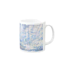 Yuki's Atelierのうろこ雲 Mug :right side of the handle