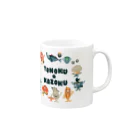 YoakeNecoの東北☆家族　集合 Mug :right side of the handle