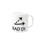 クロマキバレットのBAD DI Mug :right side of the handle