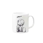 ゆののC1/C1 (purple) Mug :right side of the handle