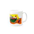 change-the-world4949の-watermelon- Mug :right side of the handle