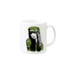 NFSN66 のgreen Mug :right side of the handle