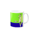 スーパーファンタジー絵描き　松野和貴の化けの皮マグーキリンー Mug :right side of the handle