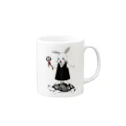 majoccoの努力を怠らない Mug :right side of the handle