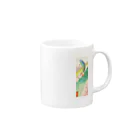 ぷらっこの市ヶ谷の鯉 Mug :right side of the handle