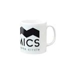 MICS 愛知メモリアルスポーツサークルのMICS公式グッズ Mug :right side of the handle