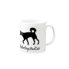 保健所犬猫応援団の保健所犬猫応援団 Mug :right side of the handle