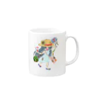 ぽかぽか屋の夏の化身ちゃん Mug :right side of the handle