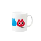 ねこすきのうごくよ Mug :right side of the handle