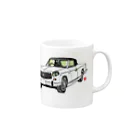 おざやんの部屋のCLASSIC CAR 001 Mug :right side of the handle