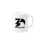 キャットちんのZenith sky マグカップ Mug :right side of the handle